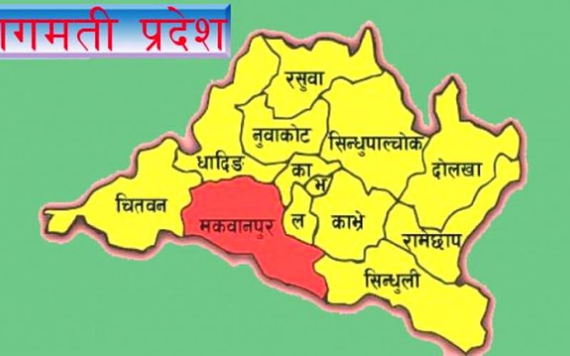 Bagamati Province Map
